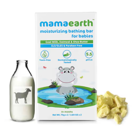 Mamaearth Moisturizing Bathing Bar Soap For Babies